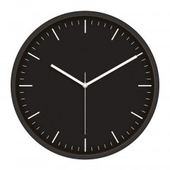 MİMAS186 SİYAH PLASTİK KASA DUVAR SAATİ (380 MM)