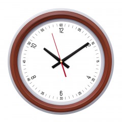 SEDNA526 AHŞAP-BEYAZ BRİSTOL KADRAN DUVAR SAATİ (480 MM)