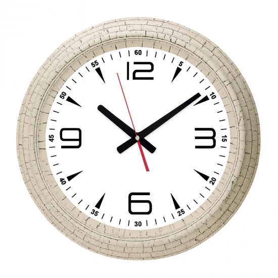 SEDNA526 DESENLİ BRİSTOL KADRAN DUVAR SAATİ (480 MM), 626657 SEDNA526 DESENLİ BRİSTOL KADRAN DUVAR SAATİ (480 MM), 626657