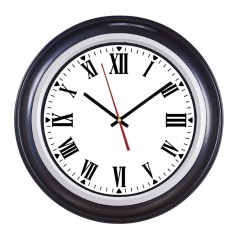 BENDİS509 SİYAH BRİSTOL KADRAN DUVAR SAATİ (400 MM)