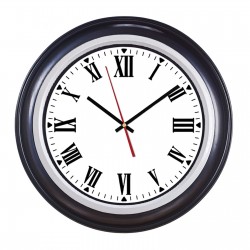 BENDİS509 SİYAH BRİSTOL KADRAN DUVAR SAATİ (400 MM)