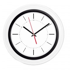 BENDİS509 SİYAH-BEYAZ BRİSTOL KADRAN DUVAR SAATİ (400 MM)