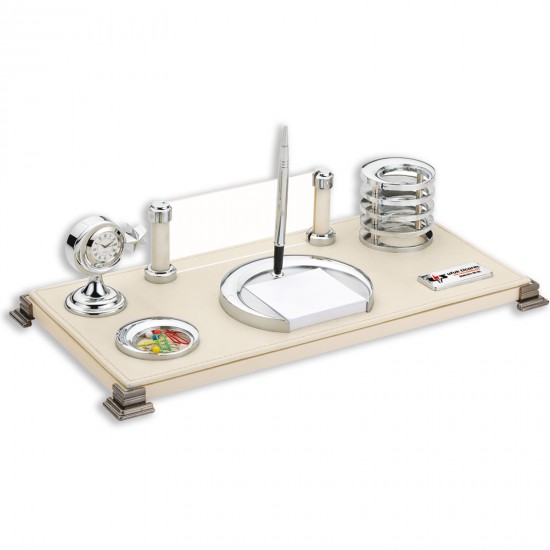 RODOS BEJ DERİ MASA SETİ, 777729