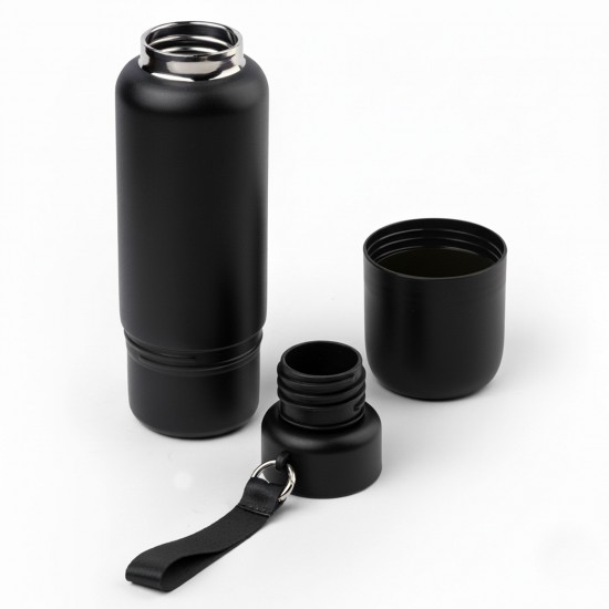 ULUDAĞ SİYAH 500 ML BARDAKLI TERMOS, 792401