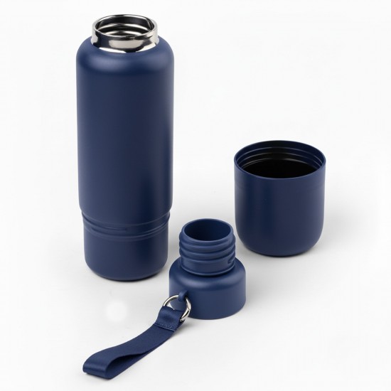 ULUDAĞ LACİVERT 500 ML BARDAKLI TERMOS, 792405