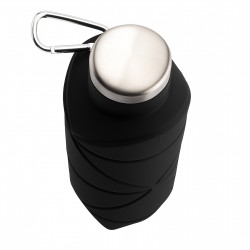 AYDENİZ SİYAH 700 ML KATLANABİLİR SİLİKON MATARA AYDENİZ SİYAH 700 ML KATLANABİLİR SİLİKON MATARA