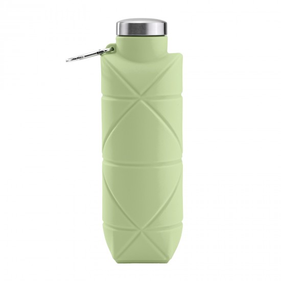 AYDENİZ YEŞİL 700 ML KATLANABİLİR SİLİKON MATARA, 794010