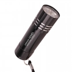 KANARYA SİYAH 9 LED EL FENERİ