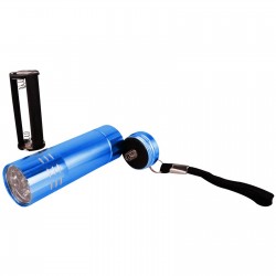 KANARYA LACİVERT 9 LED EL FENERİ