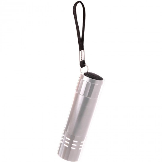 KANARYA GÜMÜŞ 9 LED EL FENERİ, 901920