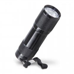 İSPİNOZ SİYAH 9 LED EL FENERİ