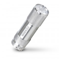 İSPİNOZ GÜMÜŞ 9 LED EL FENERİ