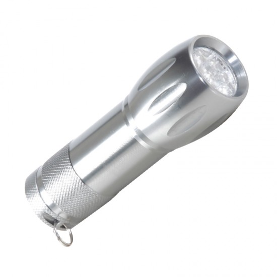 Gümüş El Feneri 9 Led 03 Gümüş El Feneri 9 Led 03