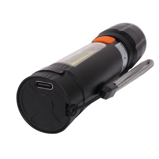 ARSUZ SİYAH 4 MODLU ŞARJ EDİLEBİLİR LED EL FENERİ, 902801 ARSUZ SİYAH 4 MODLU ŞARJ EDİLEBİLİR LED EL FENERİ, 902801