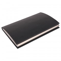 RAYİHA SİYAH DERİ KARTVİZİTLİK