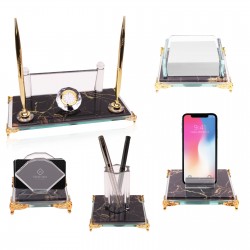 NİLÜFER KRİSTAL MASA SETİ NİLÜFER KRİSTAL MASA SETİ