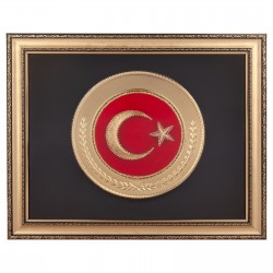 ALPAGUT ALTIN AYYILDIZ ARMA TABLO ALPAGUT ALTIN AYYILDIZ ARMA TABLO