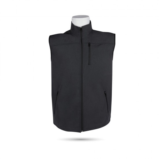 NEMRUT SOFTSHELL SİYAH 2XL YELEK, 943501-2XL