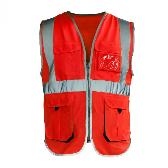 MÜHENDİS YELEĞİ KIRMIZI, 943704