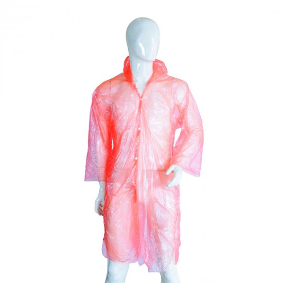 TEK KULLANIMLIK KIRMIZI XL YAĞMURLUK, 943904