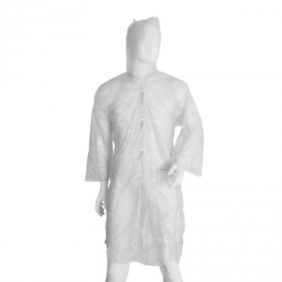 TEK KULLANIMLIK  ŞEFFAF XL YAĞMURLUK, 943931