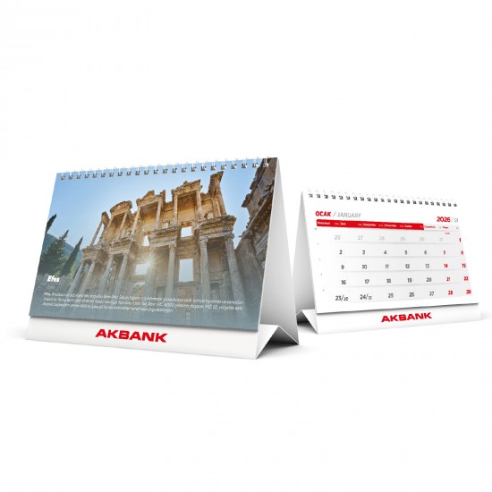 ALA-20 (TARİHİ YERLER) ÜÇGEN MASA TAKVİMİ, ALA-20