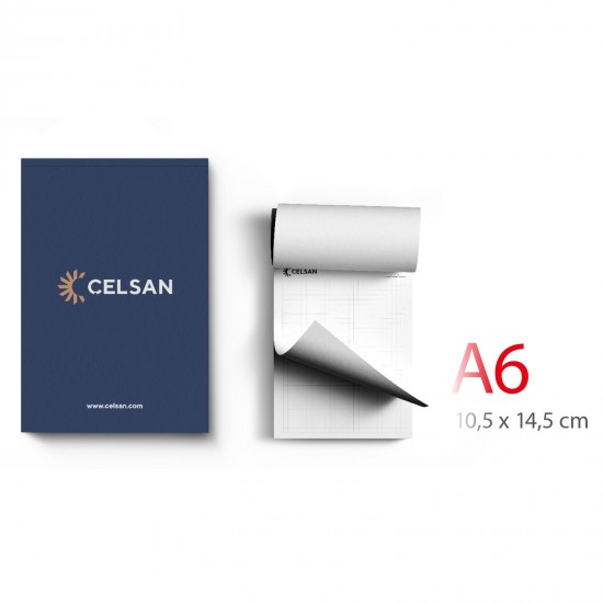 ALA-35 KAPAK GEÇMELİ A6 BLOKNOT, ALA-35