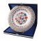 GPT-03 GÜMÜŞ İŞLEMELİ PLAKET TABAK