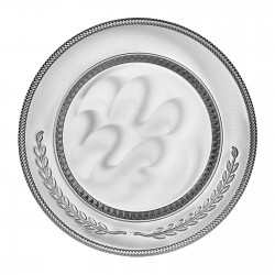 GYT-03 GÜMÜŞ YALDIZ İŞLEMELİ PLAKET TABAK GYT-03 GÜMÜŞ YALDIZ İŞLEMELİ PLAKET TABAK