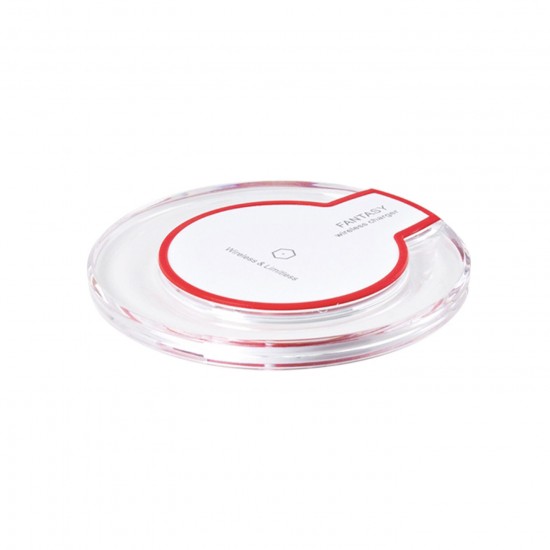 Wireless Mobil Şarj Cihazı 7304 Kırmızı Wireless Mobil Şarj Cihazı 7304 Kırmızı