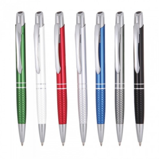 Çift Çizgili Oval Metal Tükenmez Kalem 009, DP-MTK-009 Çift Çizgili Oval Metal Tükenmez Kalem 009, DP-MTK-009