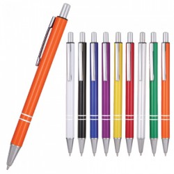 Çift Çizgili Eko Metal Kalem 010