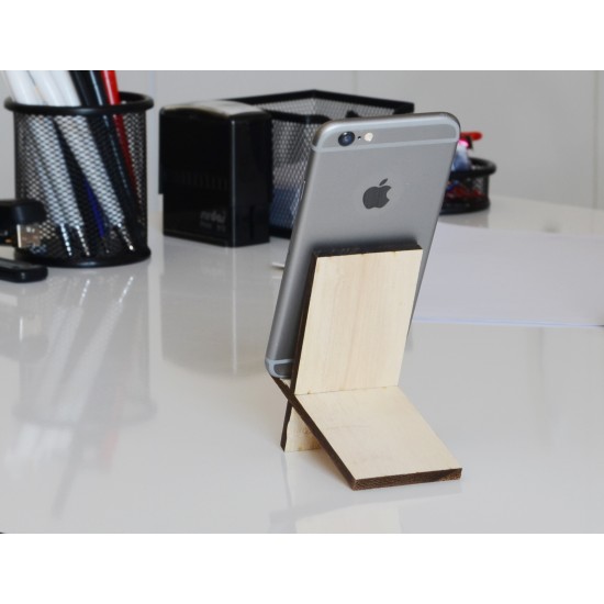 Ahşap İnce Telefon Standı, DP-AS-002 Ahşap İnce Telefon Standı, DP-AS-002