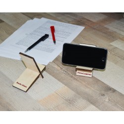 Ahşap İnce Telefon Standı