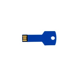 Anahtar USB Flash Bellek 01 Mavi