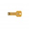 Anahtar USB Flash Bellek 01 Gold Sarı