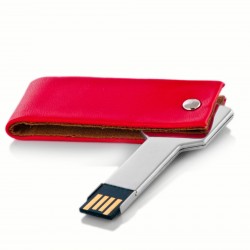 Deri Kılıflı Anahtar Usb Flaş Bellek 04