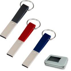Deri Metal USB Bellek 11