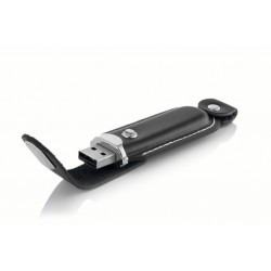 Deri Kaplama Metal USB Bellek 08