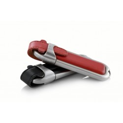 Deri Kaplama Metal USB Bellek 04