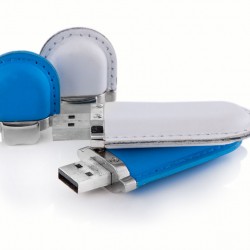 Deri Kaplama Metal USB Bellek 06