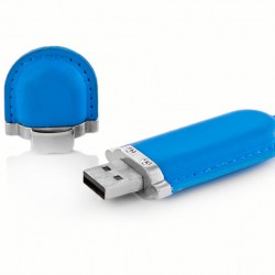 Deri Kaplama Metal USB Bellek 06