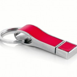 Deri Kaplama Metal USB Bellek 09