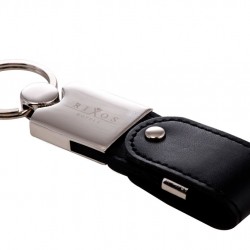 Deri Kaplama Metal USB Bellek 07