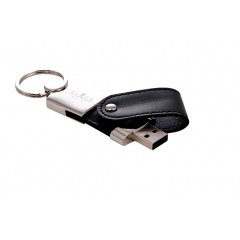 Deri Kaplama Metal USB Bellek 07