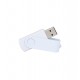 Elit Swivel USB Flaş Bellek Beyaz, DP-U-ES-BYZ Elit Swivel USB Flaş Bellek Beyaz, DP-U-ES-BYZ