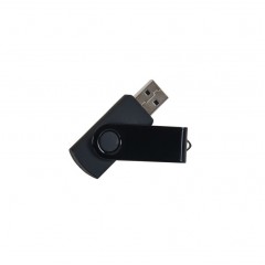 Elit Swivel USB Flash Bellek Siyah