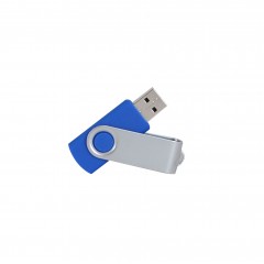 Swivel USB Flash Bellek Mavi