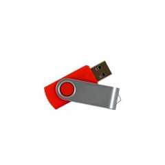 Swivel USB Flash Bellek Kırmızı