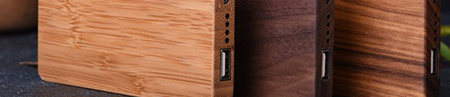 Ahşap PowerBank - Wood PowerBank